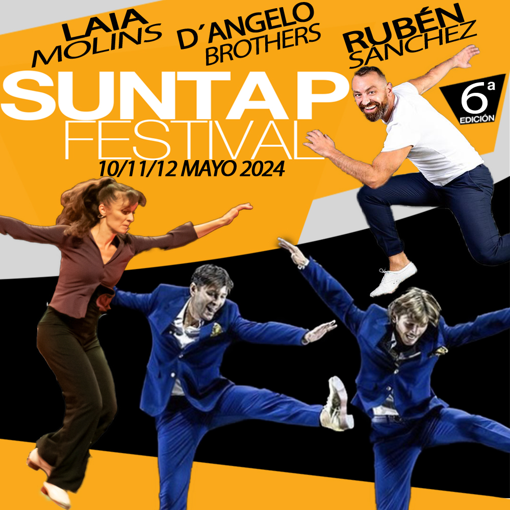 cartel Suntap Festival Internacional Claqué Sevilla 2024